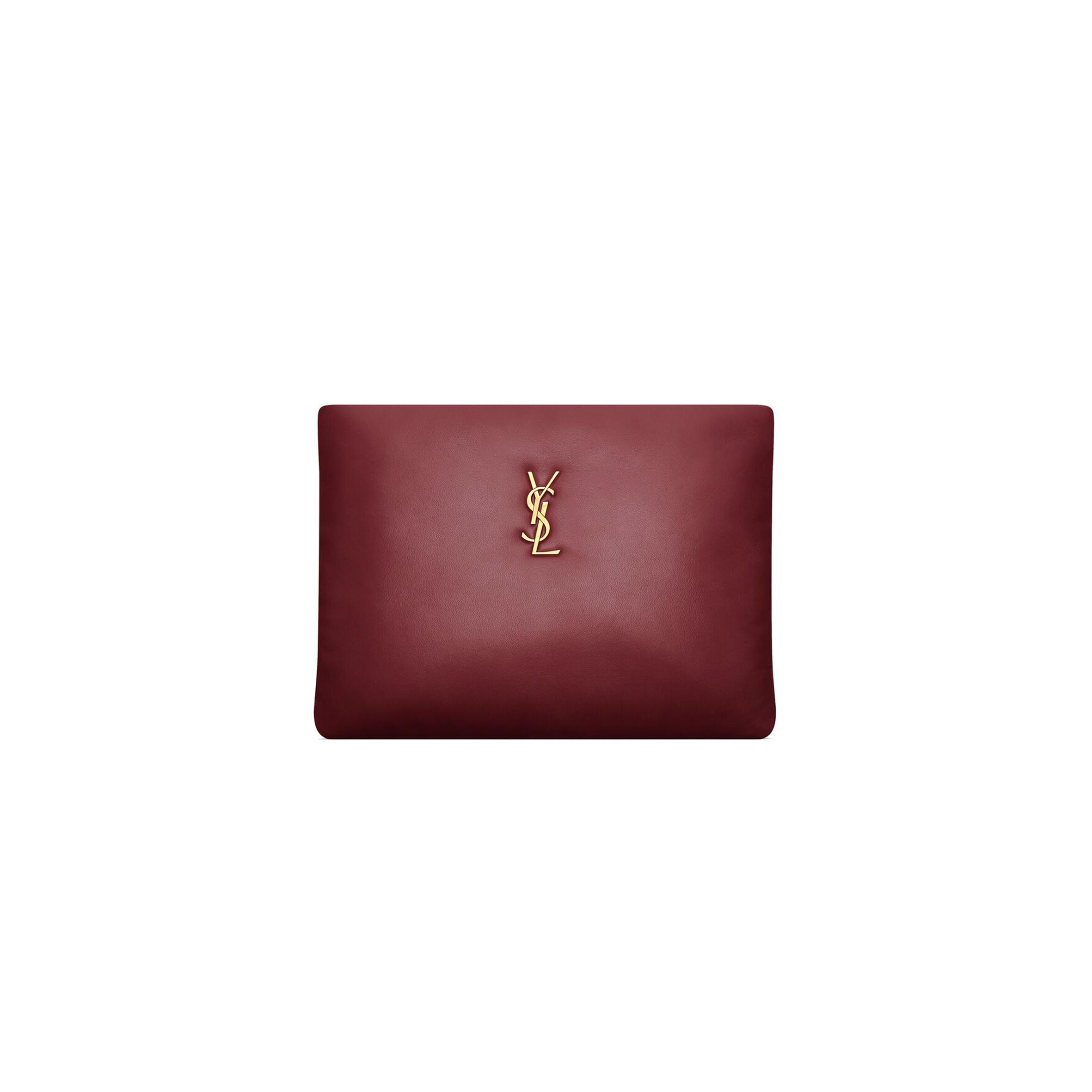 Y51 CALYPSO LARGE POUCH IN LAMBSKIN 778943AACX76268 (30*22*3cm) Master Quality